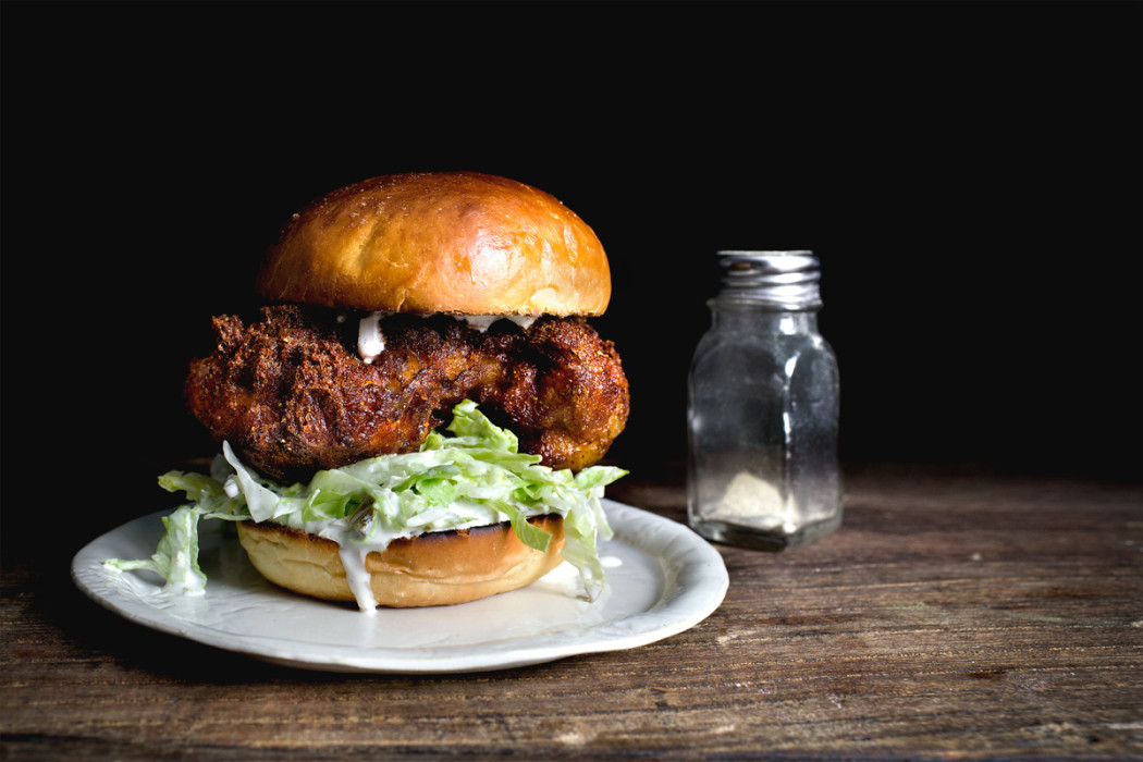 Lady and Pups | MY SPICY FRIED CHICKEN SANDWICH