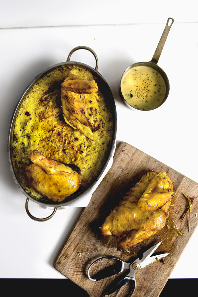 Lady and Pups TURMERIC BUTTER CHICKEN RICE