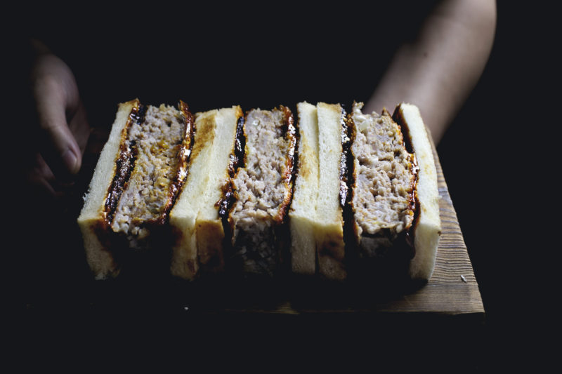 Lady and Pups THE PLAIN GENIUS OF MENCHI KATSU SANDO