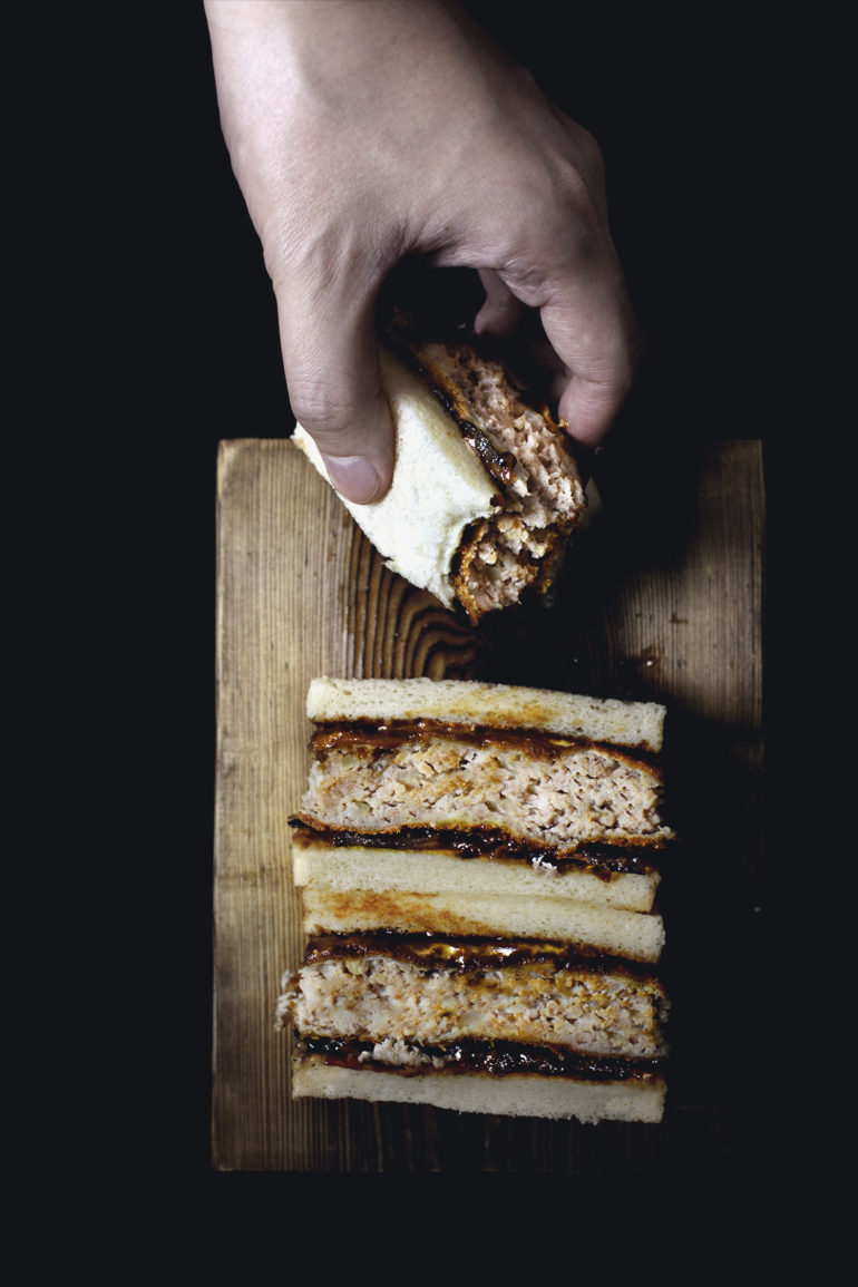 Lady and Pups THE PLAIN GENIUS OF MENCHI KATSU SANDO