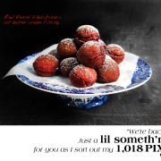 Red Velvet Ebelskivers