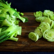 Bok Choy and Pork Ravioli
