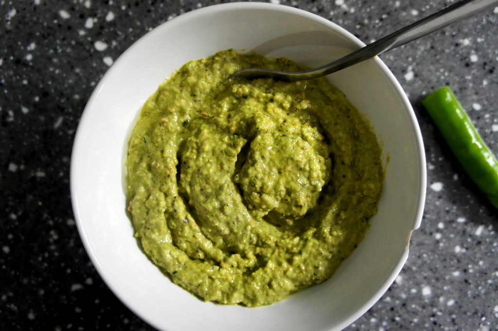 poblano pesto rigatoni