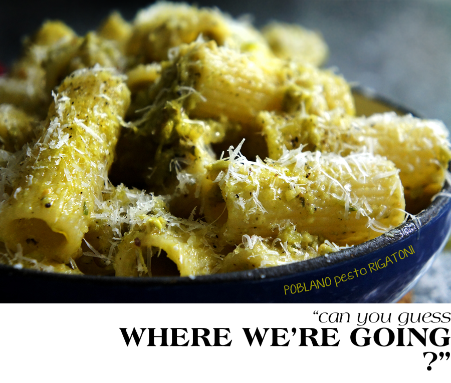 Spicy Green Pesto + We’re off to… Lady and Pups