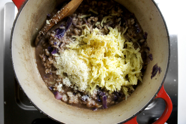 Improved Smoked Cheese Risotto