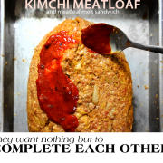 Kimchi Meatloaf Melt