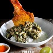 ugly crackling chicken rice