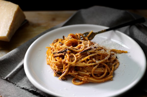 spicy cheesy. gochujang spaghetti – Lady and Pups