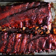 CARAMEL SOY SAUCE STICKY RIBS
