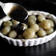 INSIDE-OUT BLACK SESAME STICKY RICE BALLS
