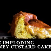 THE IMPLODING HONEY CUSTARD CAKE