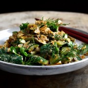 FIRE-CRUSHED CUCUMBER SALAD