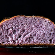 THE BLUSHING BOULE (PURPLE YAM COUNTRY BREAD)