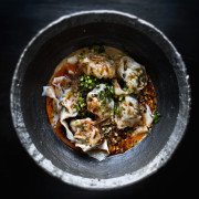 M(Y) SHANGHAI'S COLD WONTONS IN SPICY PEANUT SAUCE