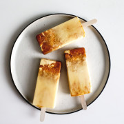OMBRE SALTED CARAMEL FLAN POPSICLES