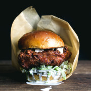 MY SPICY FRIED CHICKEN SANDWICH