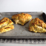 HONEY WHIPPED RICOTTA-STUFFED SCONES
