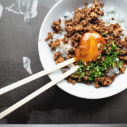 SPICY CURED YOLK RICE BOWL