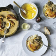 France Part II, and chicken w/ morels and rice pilaf