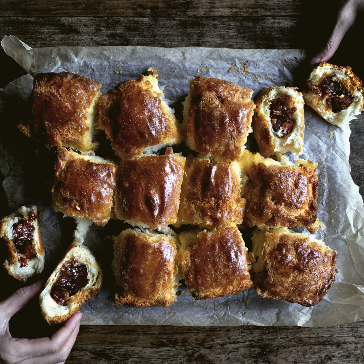 DIM SUM MONTH: CHARSIU PULL-APART PINEAPPLE BUN – Lady and Pups