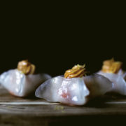 DIM SUM MONTH: Crystal shrimp dumpling w/ shrimp oil mayo