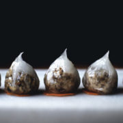 DIM SUM MONTH: GLASS DUMPLINGS W/ MUSHROOMS AND SMOKED GOUDA CHEESE