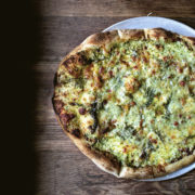SPRING CREAM PIZZA