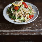Virtually fat-free and crazy addictive, Som Tam Thai salad, with Granny Smith Apple