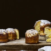 Super rich coconut, orange and mango panettone