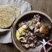 Overnight Taco Meat and Dripping Tortilla Non-recipe
