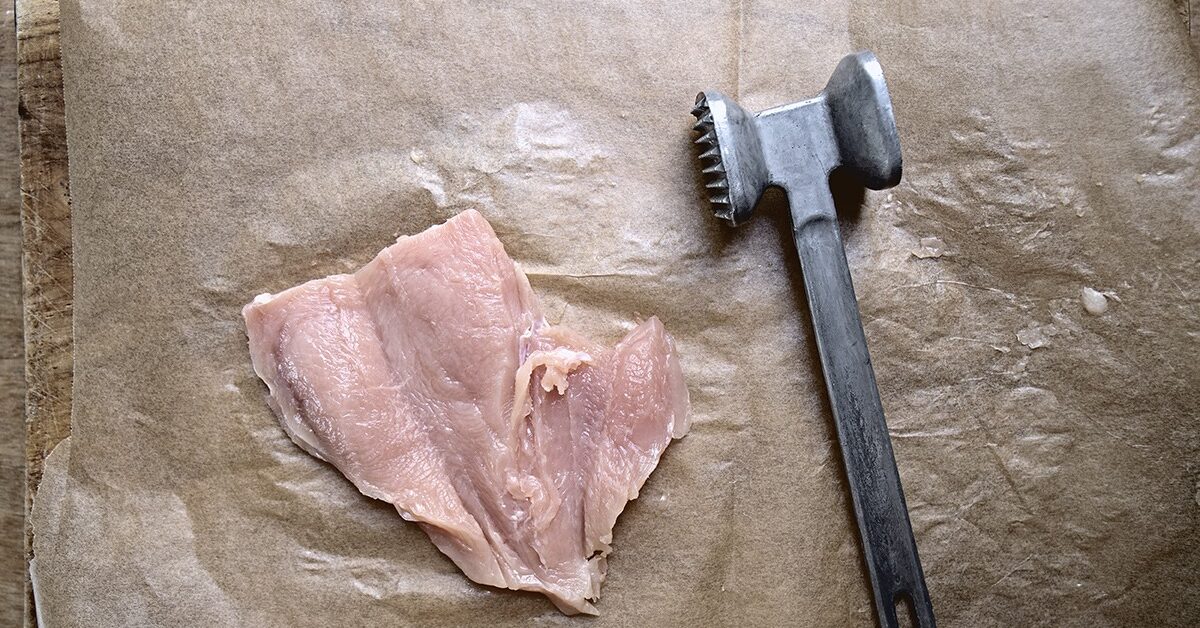 Broken rice crispy crust and chicken cutlets – Lady and Pups